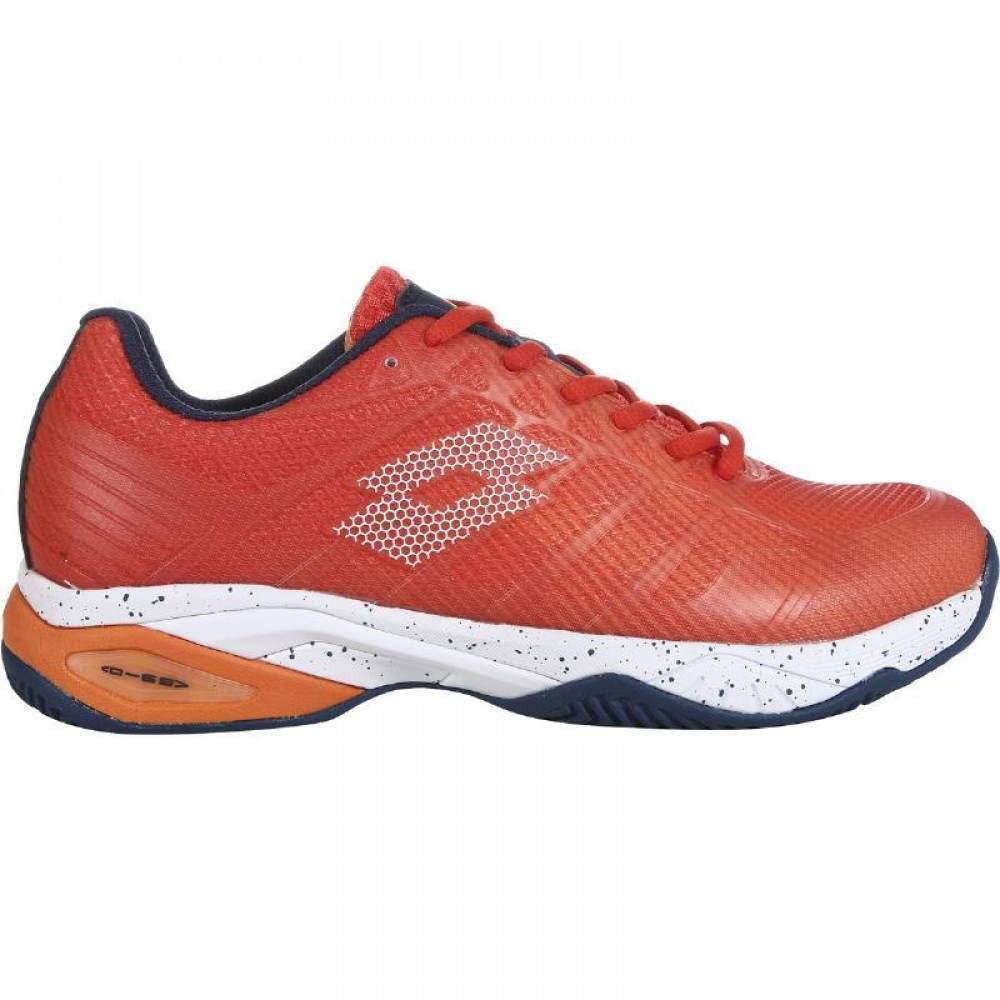 Lotto Mirage 300 III CLY Laranja Branco Tenis