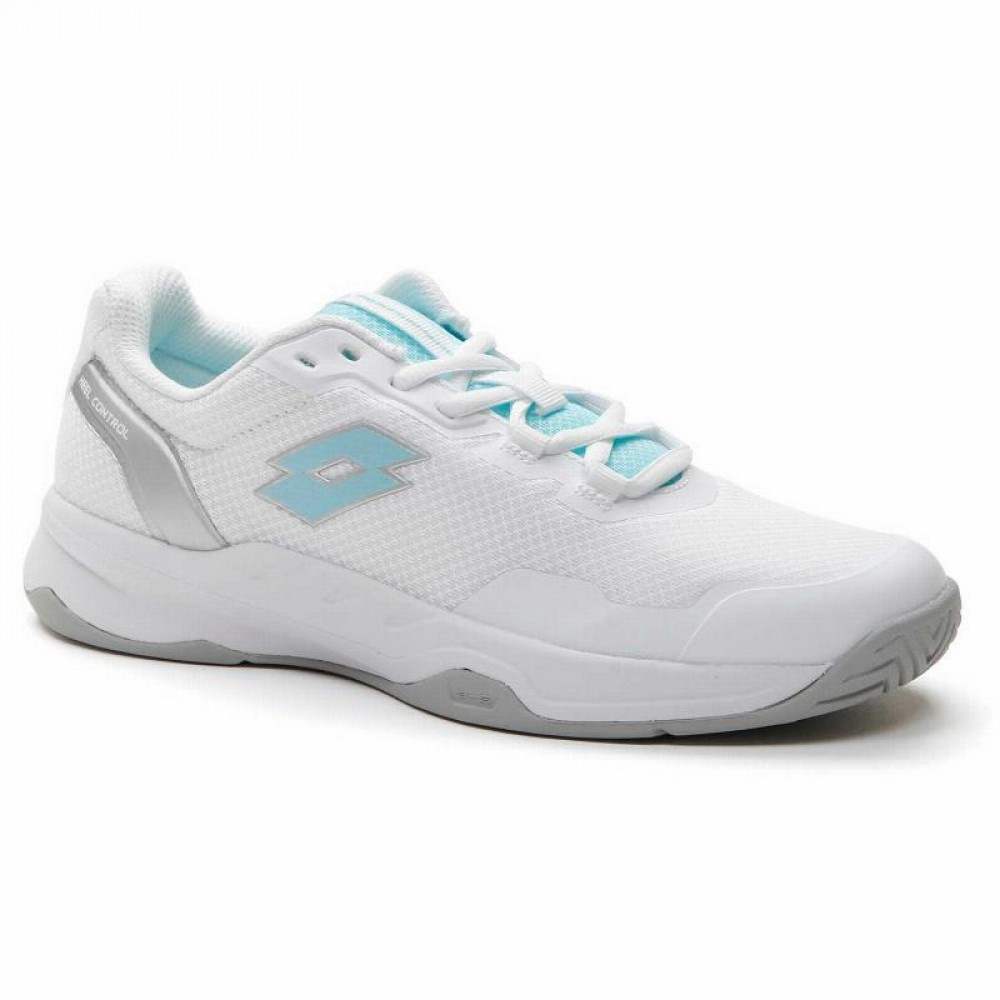 Zapatillas Lotto Mirage 600 II ALR Blanco Turquesa Mujer - Barata Oferta Outlet