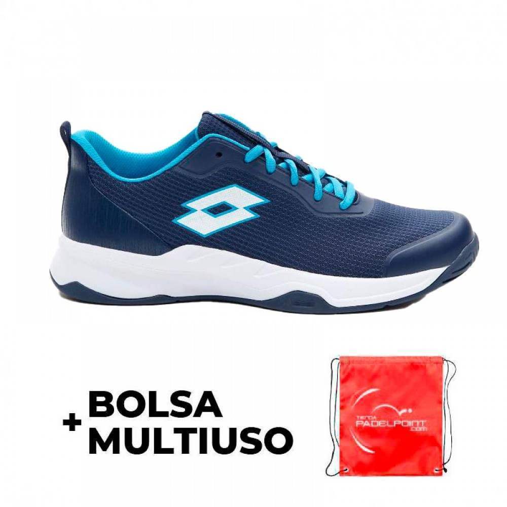 Zapatillas Lotto Mirage 600 Marino Blanco Azul - Barata Oferta Outlet