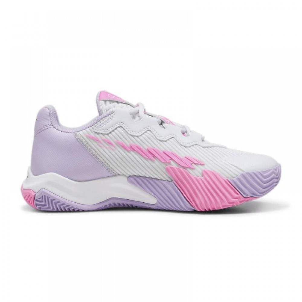 Sapatilhas Puma Nova Elite Prata Branco Violeta Mulher