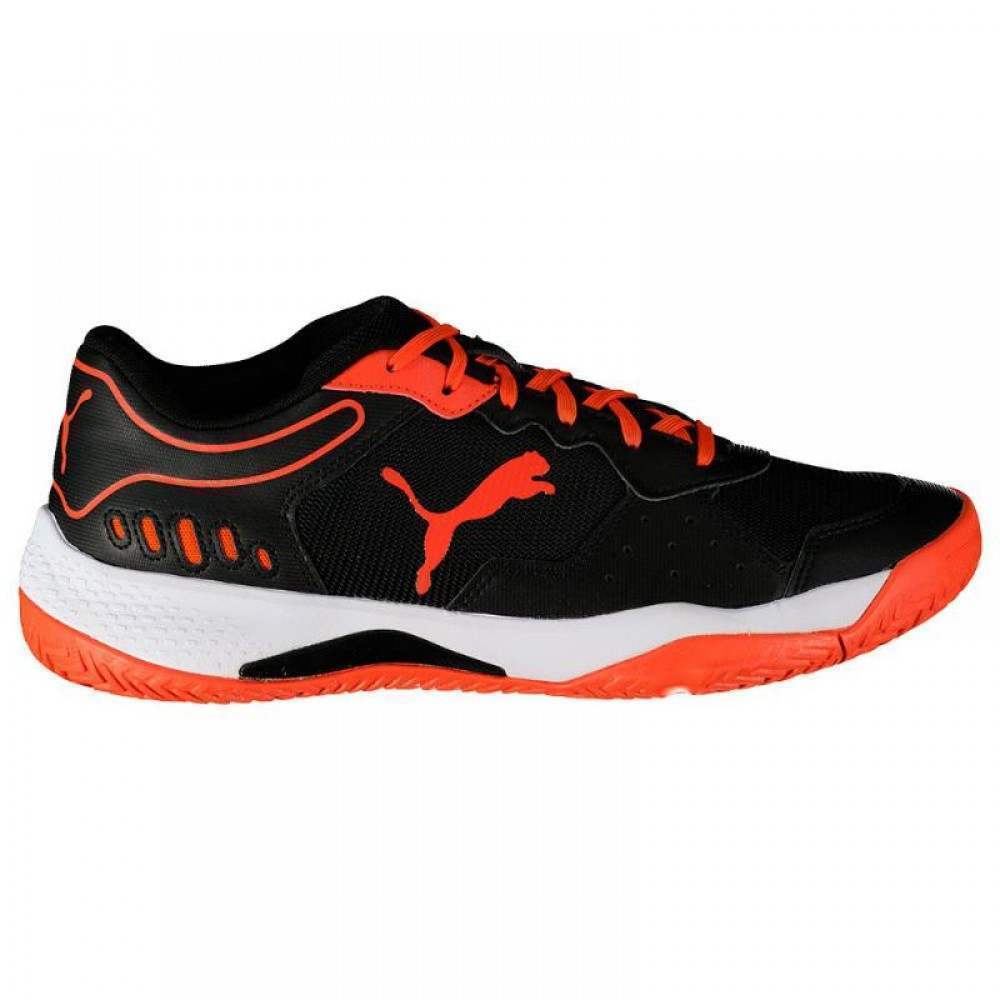 Tenis Puma Solarsmash RCT Preto Cereja Branco