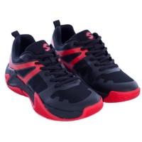 Zapatillas Softee Rotatory Negro Rojo