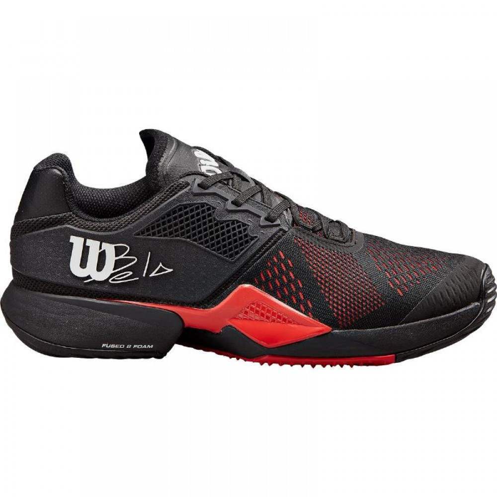 Scarpe Wilson Bela Tour Nero Rosso