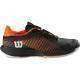 Zapatillas Wilson Kaos Swift 1.5 Clay Negro Naranja - Barata Oferta Outlet