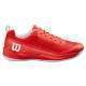 Tenis Wilson Rush Pro 4.5 Clay Vermelho Branco