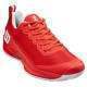 Tenis Wilson Rush Pro 4.5 Clay Vermelho Branco